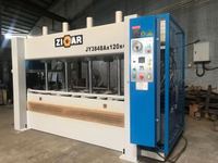 ZICAR fabricant haute qualité hydraulique meubles contreplaqué stratifié porte en bois presse à chaud Machine pour porte Mdf