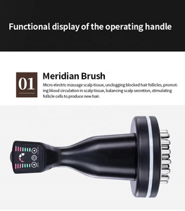 Detektor ozon pertumbuhan rambut HD, untuk penggunaan di rumah Salon 5 dalam 1 penganalisa kulit kepala frekuensi tinggi profesional - Product Image 3