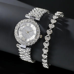 Relojes de pulsera al por mayor pequeña esfera minimalista reloj de pulsera de lujo para mujeres regalo descuento reloj conjunto - Product Image 4