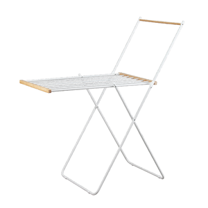 Porte-manteau en <span class=keywords><strong>bambou</strong></span> en bois écologique Porte-manteau pour vêtements de maison Sèche-linge sur pied Cintre pour nettoyer le linge de salle de bain - Product Image 3