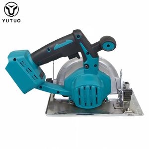 YUTUO vente en gros <span class=keywords><strong>18V</strong></span> 21V 5 ''5 pouces sans fil sans brosse Portable coupe du bois <span class=keywords><strong>scie</strong></span> circulaire - Product Image 4