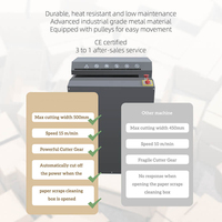 Machine de découpe et recyclage de cartons perforateur avec moteur et composant de base