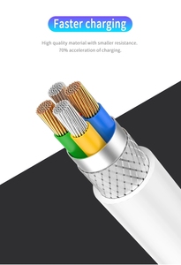Cables de Carga Rápida de la Serie Suchang de la Marca Kaku, Precio Económico y Buena Calidad, <span class=keywords><strong>USB</strong></span> <span class=keywords><strong>a</strong></span> <span class=keywords><strong>Micro</strong></span> <span class=keywords><strong>USB</strong></span> de 1.2M - Product Image 5