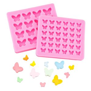 Grande e piccolo stampo in Silicone di particelle di vernice a forma di coniglio quadrato caramello caramello cioccolato - Product Image 6