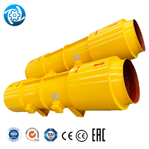 Ventilador de Minería de Carbón de 2*45Kw para Ventilación de Minas a Cielo Abierto, Ventilador Modular Tipo Banana FDB para Estacionamiento - Product Image 4