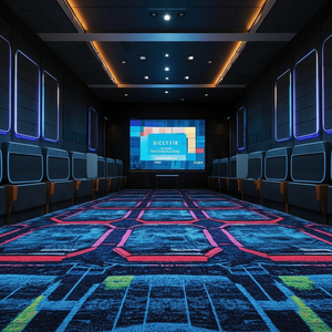 Fabricant de tapis de luxe commercial, personnalisation de tapis en rouleau, tapis de sol pour hôtels, couloirs, cinémas, salles de billard, banquets, casinos - Product Image 1