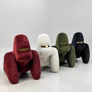 <span class=keywords><strong>Sedia</strong></span> per Bambini a Forma di Gorilla, Divano Pigro di Design, Modello Moderno Semplice Minimalista Creativo, Sgabello in <span class=keywords><strong>Legno</strong></span> - Product Image 1