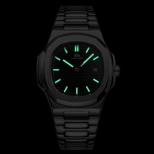 Paulareis Solid Stainless Steel Stainless Steel <b>Back</b> Water Resistant Watch Vintage Luxury Men Wrist Automatic Watch Winder - Product Image 5