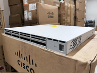 Switch Jaringan 24 Port Gigabit LACP QoS SNMP untuk Jaringan Perusahaan C9300X 24Y, Tersedia 1 Tbps Stacking, 1 Unit