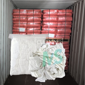 Trapos de Algodón Blanco Sin Pelusa, Material Procesado, Trapos Industriales para Limpieza, Mantenimiento de Rodillos de Impresión y Eliminación de Tinta - Product Image 1