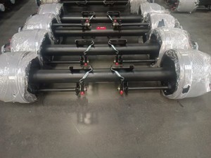 Nhiệm Vụ Nặng Nề Xe Tải Phía Sau Trục Mùa Xuân Hệ Thống Treo Bộ Phận <span class=keywords><strong>Trailer</strong></span> 5 Nói Bánh Xe Spider Bánh Xe Trung Tâm Trục Ejes De Remolque - Product Image 5