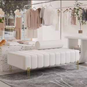 Modern Scandinavian-Inspired Luxury Accessible Creative Cloakroom Shoe Changing <strong>Stool</strong> <strong>for</strong> Living Room <strong>Bedroom</strong> or Bedside - Product Image 4