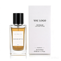 Flacon de Parfum en Verre Carré de Luxe Personnalisé et Rechargeable, 30 ml, 50 ml, 100 ml, Bouchon en Bois, Bouteilles Vides avec Vaporisateur et Coffret