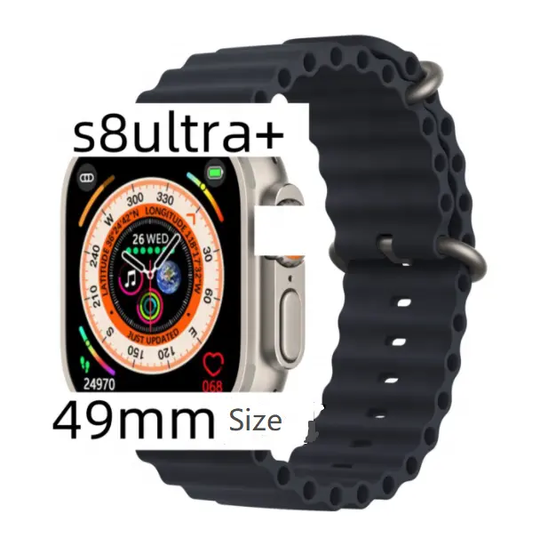 Smart Watch Ultra 8 Call Wireless Charging Fitness NFC Series Smart Watch GS8+ Ultra For Men And Women
