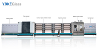 Pack de démarrage professionnel pour la fabrication d'ensembles vitrés double avec découpe CNC et ligne de production de machines à laver verticales