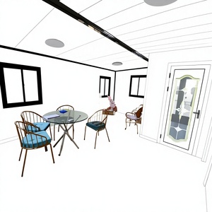 Insulated Prefabricated 40Ft 30Ft 20Ft Expandable Container House with Hall Galvanized Steel Contemporary Design Customized Size - Product Image 1