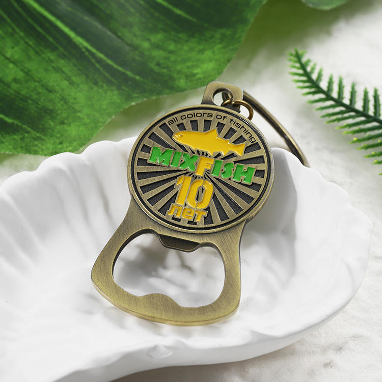 Porte-clés en laiton