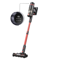 Aspirateur sans fil léger avec filtration HEPA et éclairage LED, puissance maximale de 9 kPa, pour tapis et sols, fabriqué par un fabricant OEM