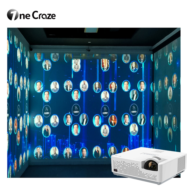 3D Interactive System Software Touch Screen Wall Floor Projection Digital Video Equipment for Commercial Advertising