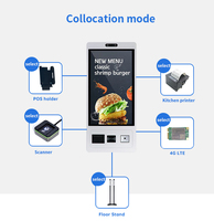 Terminal de Autopago para Tiendas de Conveniencia con Pantalla Táctil Capacitiva Android y Impresora de Recibos Integrada