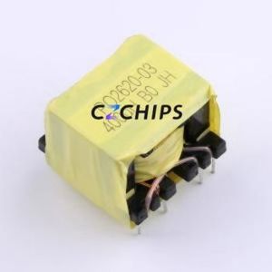 Transformador de Potencia XRPQ26-250412, Componente de Orificio Pasante (THT), Inductor - Product Image 1