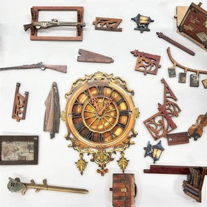 Hamaileon หนัง<span class=keywords><strong>ส</strong></span>ือปริศนาทำจากไม้แบบทำมือ, หนัง<span class=keywords><strong>ส</strong></span>ือปริศนาทำจากไม้ของ SQ42ระฆังชุดขนาดเล็กชุดหนังสือของขวัญสำหรับตกแต่งบ้านงานศิ<span class=keywords><strong>ล</strong></span>ปะนักสืบ - Product Image 5