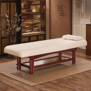 ठोस लकड़ी का आधार पोर्टेबल पूर्ण शरीर स्पा बिस्तर चीनी शैली की मालिश टेबल लिविंग रूम के लिए उपचार के लिए - Product Image 2