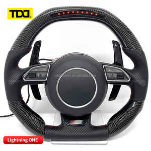 Volante Deportivo de Fibra de Carbono TDD LED para Audi A3/A4/A5/A6/A7/A8/Q5/Q7/TT/RS3 RS4 RS6 Personalizado - Product Image 4