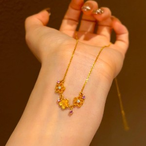 Collar de Perlas con Lazo Dulce y Exquisito de Plata Pura S925, Diseño Japonés Versátil, Cadena de Clavícula Moderna y Elegante - Product Image 2