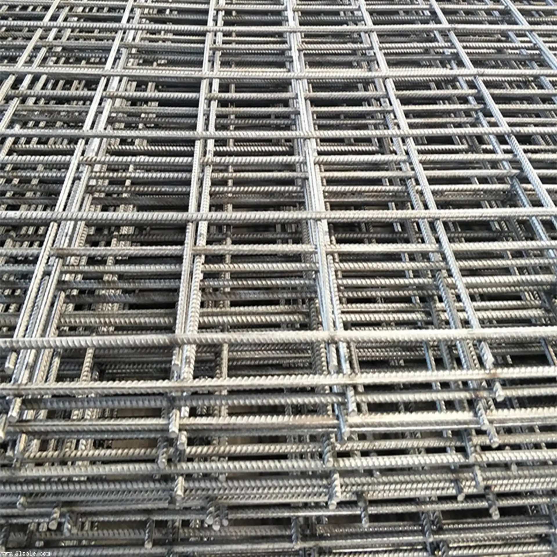 לוח רשת ברזל פלדה חוזק גבוה רשת חיזוק רשת תיל מצולעת בטון