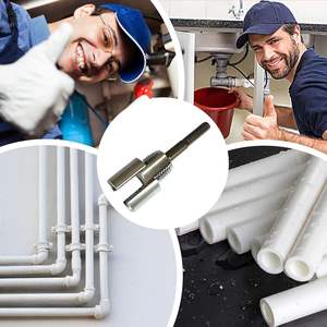 Cortador de Roscas para Tuberías de PVC Compatible con Taladro Eléctrico, Cortador de Roscas de Acero al Carbono para Tuberías de Agua, Abridor de Roscas Internas - Product Image 6