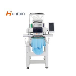 Máquina de Bordar Computarizada HONRAIN de Una Cabeza, Alta Velocidad, Automática, para Prendas Planas/Confección/Gorras, con 12/15 Agujas - Product Image 3