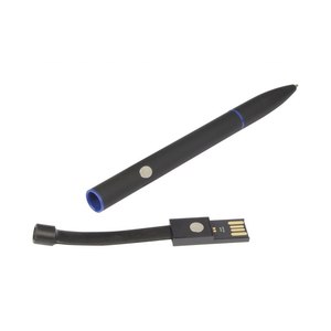 Stylo à bille Lamy USB avec corps en caoutchouc noir, mémoire de stockage de 16 Go - Product Image 2