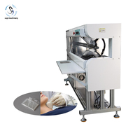Machine semi-automatique de fabrication de gaine protectrice médicale pour les housses de sonde d'échographie en TPU transparent