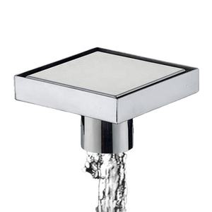 HF 4 pouces 304 acier inoxydable Anti-odeur carré Invisible carrelage insérer <span class=keywords><strong>douche</strong></span> drain <span class=keywords><strong>de</strong></span> sol - Product Image 1
