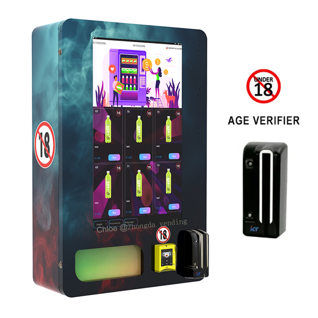 Zhongda Efficient and Compact Wall Mounted Small Vending Machine Mini Vending Machine with Age Verification