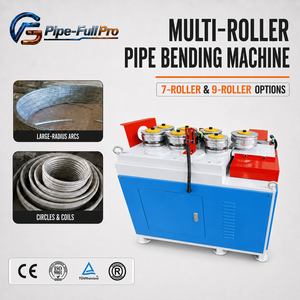 Machine à cintrer les tubes ronds pour serres, équipement de cintrage de tubes de soutien pour toits en arche de serres tunnel - Product Image 1