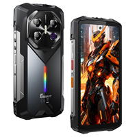 Teléfono Inteligente Fossibot con Visión Nocturna de 50 m, F113 IP68/69K, Grado de Resistencia Robusto, Teléfono Android 5G, Batería de 20000 mAh, Altavoz Grande para Uso Duradero