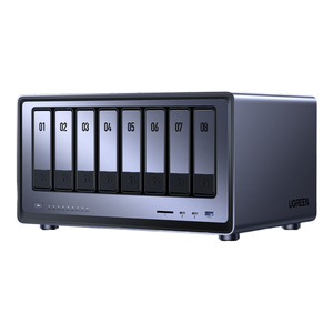 DXP4800 PLUS 4-Bay NAS GOLD 8505 5-core CPU 8GB DDR5 128G SSD 2.5gbe/ 2 M.2 NVMe สต็อก USB แบบไม่มีสต็อก NAS ใน STO - Product Image 3