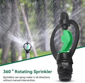 ยูนิเวอร์แซล 360 °   หัวฉีดสเปรย์แบบหมุนปรับได้ ราคาโรงงาน หัวเปลี่ยนสำหรับสายยางรดน้ำ ปั๊มฉีดน้ำแรงดันสูง - Product Image 5