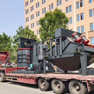 Trituradora de Martillos Vertical Pequeña CFTC PFL-600 con Motor de CA, Caja de Cambios y Potencia de 22kw, Alta Calidad, Capacidad de 5-15t/h para Minería - Product Image 1