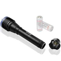 Lampe de plongée en aluminium ARCHON D22 II, 1200 lumens, L2 U2 6500K, étanche à 100 mètres sous l'eau, pour la plongée, la recherche, le sauvetage et la photographie