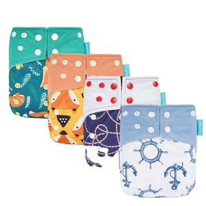 Couches en tissu microfibre douces et respirantes pour bébé, confortables, non irritantes, faciles à transporter et remplaçables. - Product Image 1