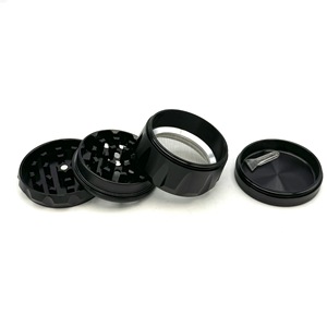 Molino de Hierbas Redondo de Aleación de Aluminio en Oferta, Triturador de Especias y Tabaco de Metal de 4 Partes para Accesorios de Fumar, Estilo Moderno, Multicolor - Product Image 2