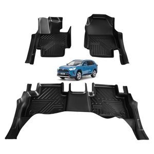 Tapetes de Piso 5D TPE Antideslizantes e Impermeables para Todo Clima, Hechos a Medida para Rav4, Alfombrillas para Toyota - Product Image 2