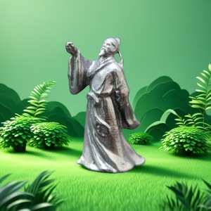 Figurines d'artistes martiaux de style ancien KI tengqiaos Old <span class=keywords><strong>Friends</strong></span> from the Martial Arts World, rochers artificiels, eau et éléments aquatiques - Product Image 4