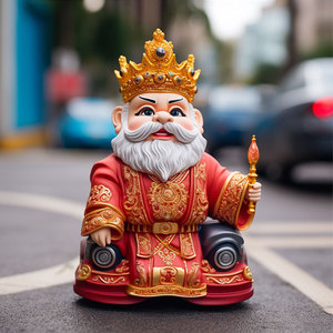 <b>Car</b> <b>Decoration</b> Lucky God Figurine Plastic Cartoon <b>Car</b> Gift Dashboard Ornament - Product Image 4