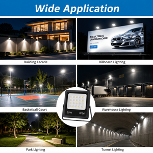 Faretto <span class=keywords><strong>LED</strong></span> da Esterno IP66 Impermeabile AC220V 20W-400W, Proiettore Stradale, Illuminazione ad Alta Potenza - Product Image 3