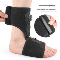 Attelle de cheville fixe respirante en TPE pour le soutien du pied tombant, attelle de nuit pour fasciite plantaire, unisexe adulte