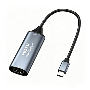Adaptador USB-C 1080P para Transmisión en Vivo, Grabación de Videojuegos, Videoconferencias, Baja Latencia, Aleación de Aluminio para OBS, Xbox, Laptop, iPad, <span class=keywords><strong>iMac</strong></span> - Product Image 1